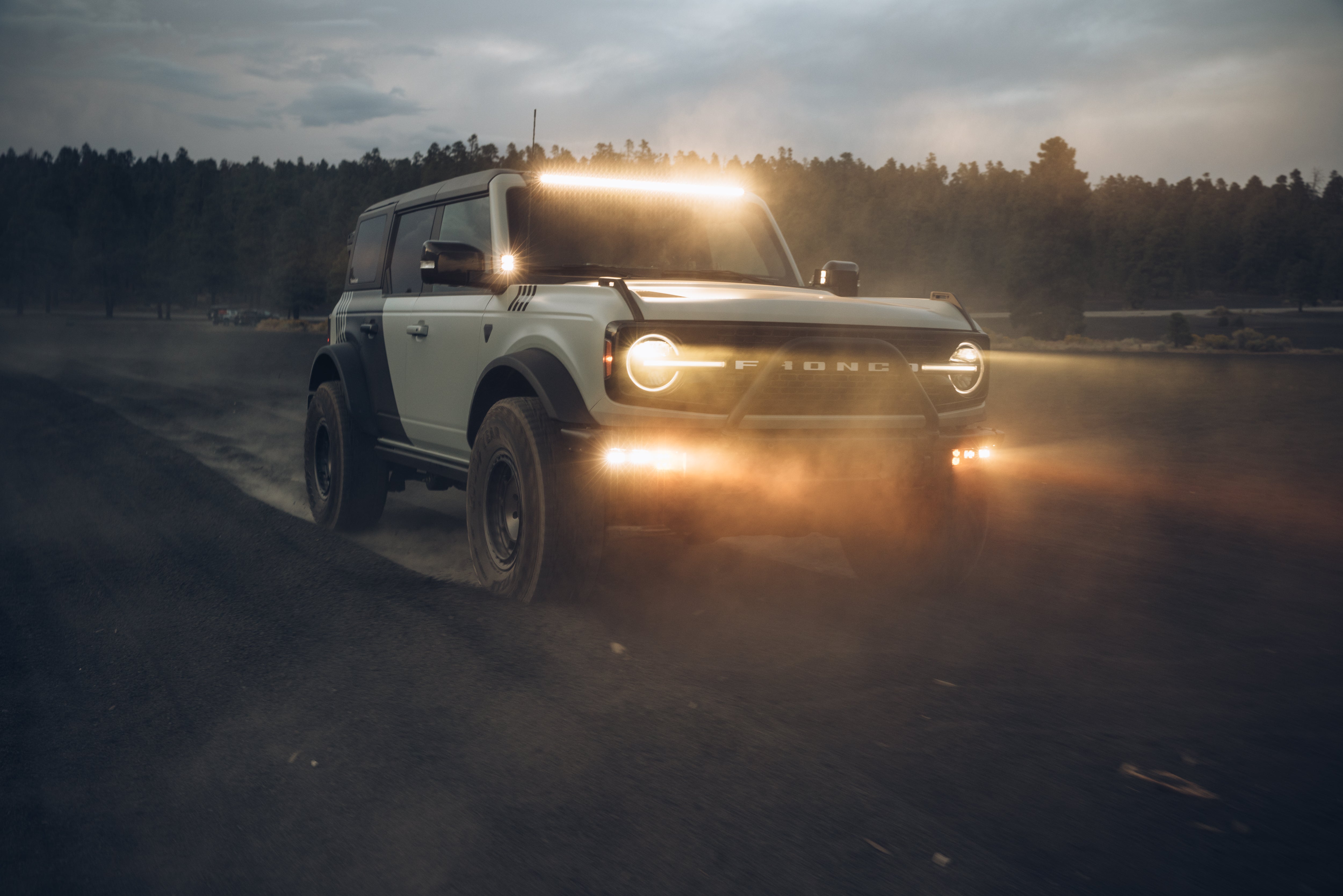 Photo of Ford Bronco - LED Modular Bumper Fog Light Kit by Heretic Studio Dealer Portal - Premium for UTVs / Side by Sides