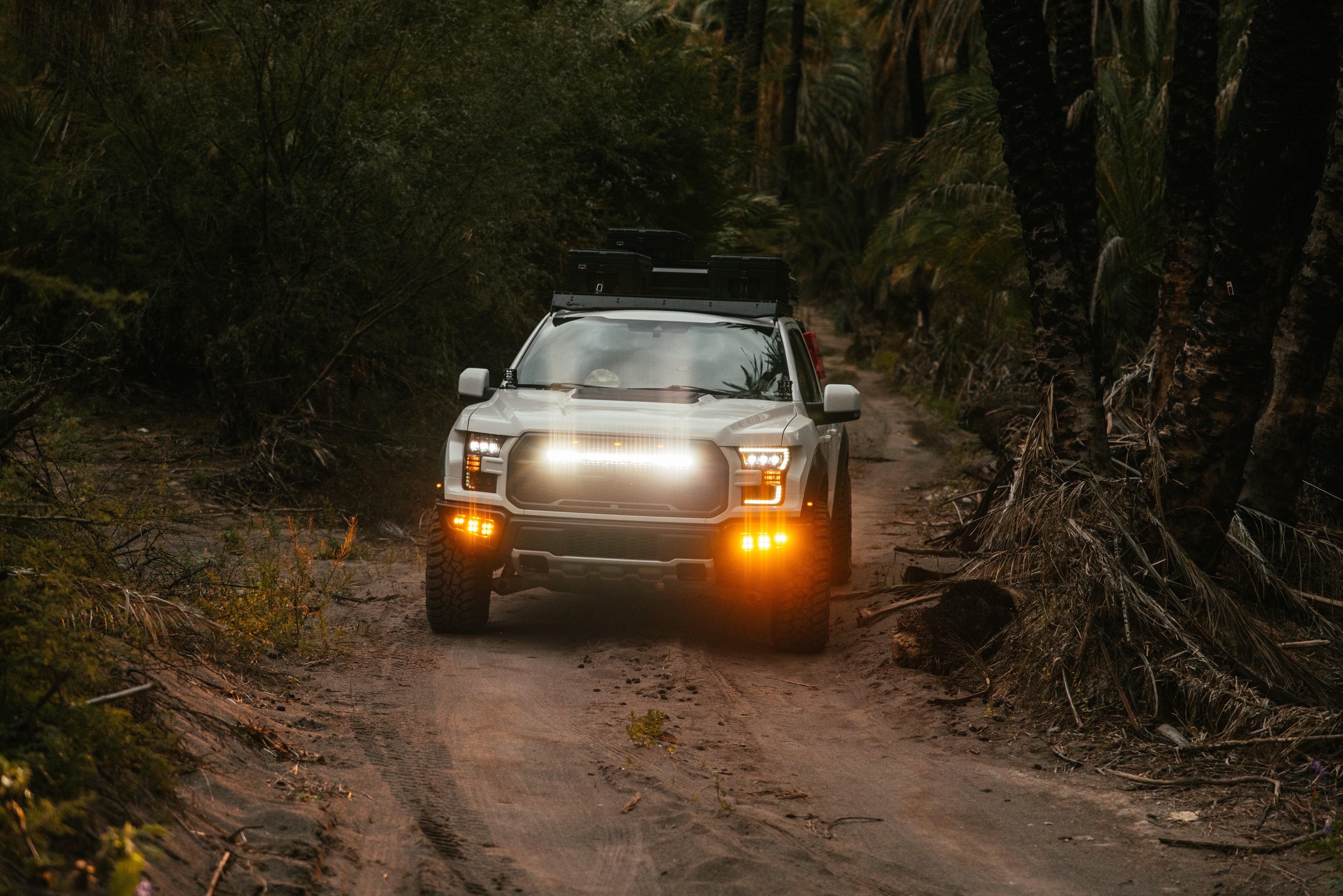 Photo of Ford F150 Raptor (2017-2021) - Behind The Grille 30" LED Light Bar - Clear Lens by Heretic Studio Dealer Portal - Premium for UTVs / Side by Sides