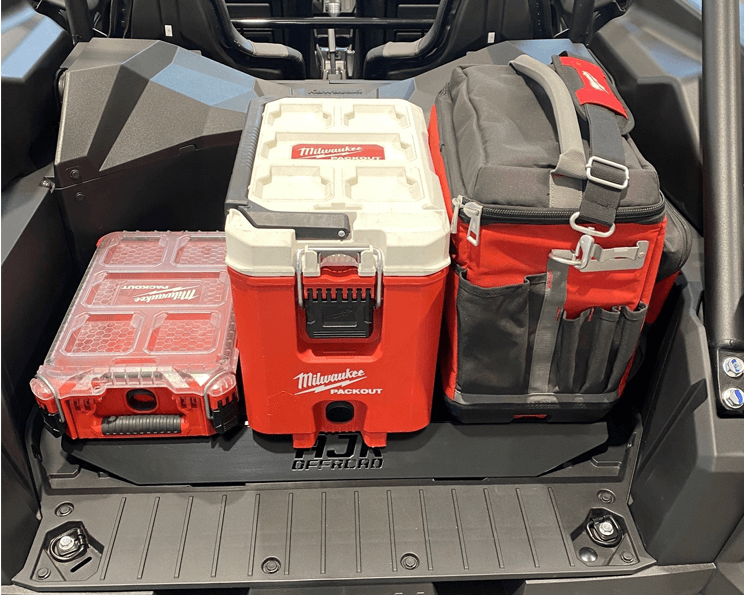 Photo of Kawasaki KRX Packout Mount 1.5 by AJK Offroad - Premium for UTVs / Side by Sides