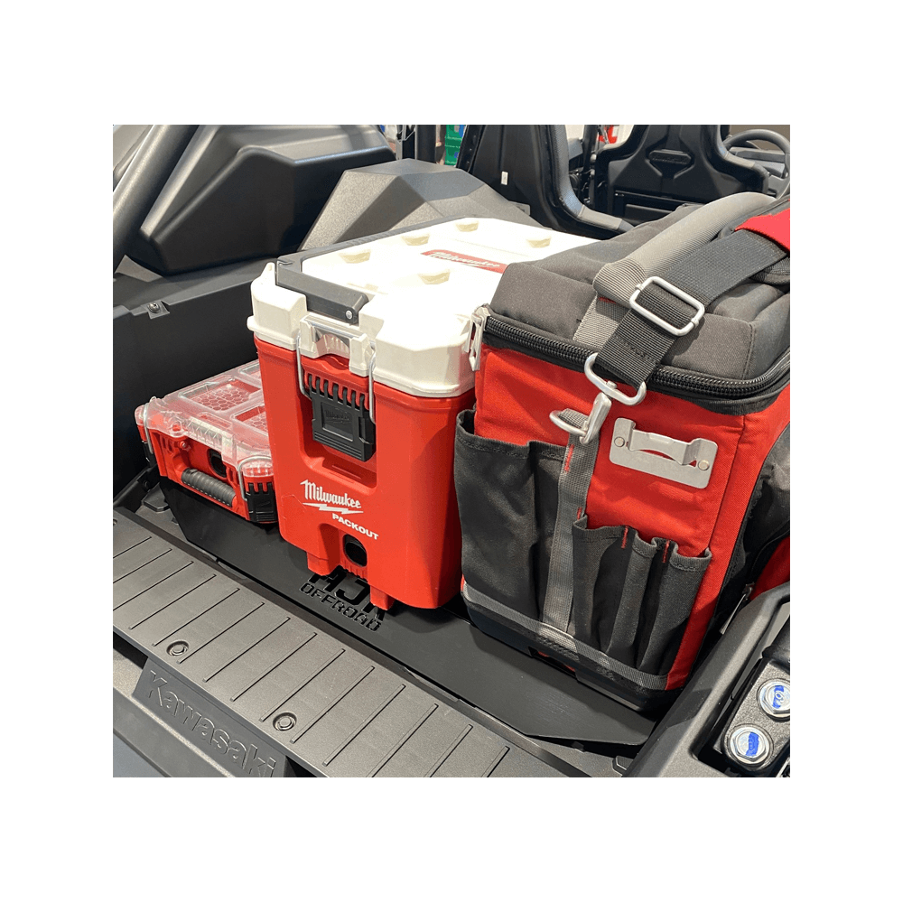 Photo of Kawasaki KRX Packout Mount 1.5 by AJK Offroad - Premium Storage for UTVs / Side by Sides
