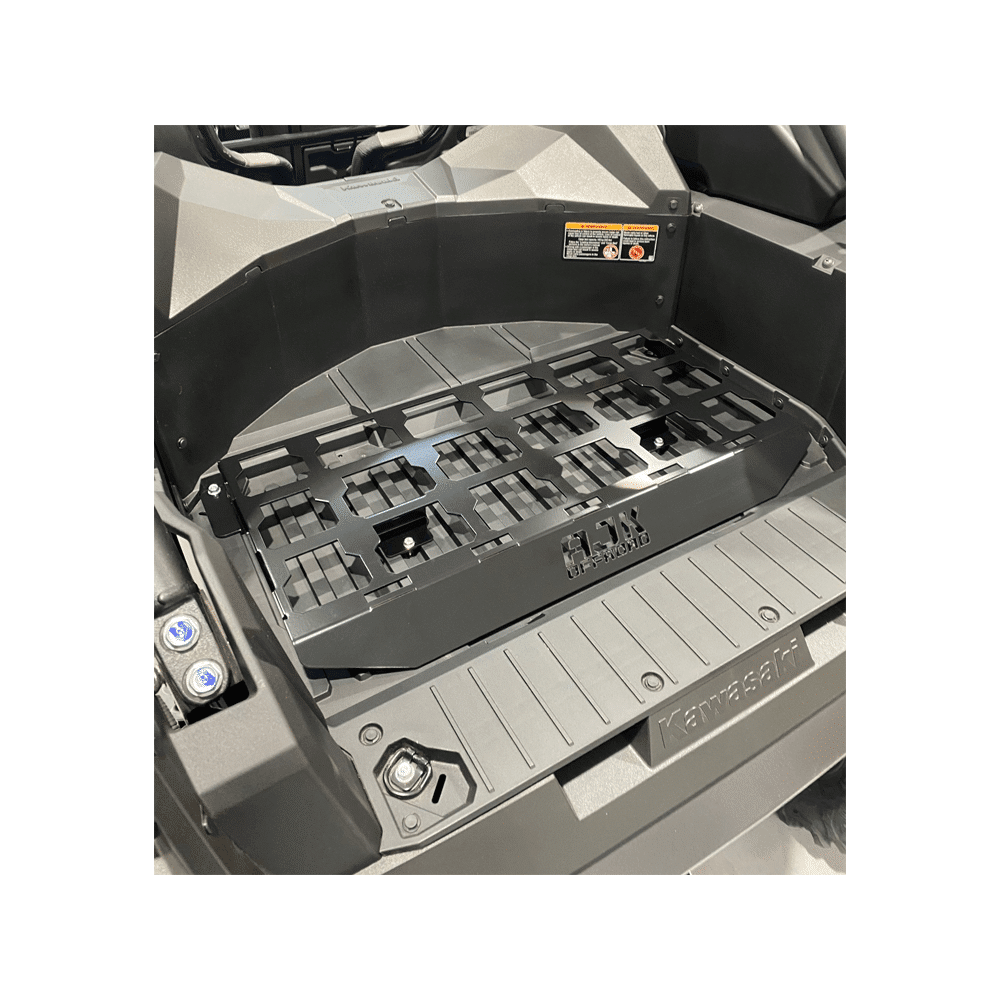 Photo of Kawasaki KRX Packout Mount 1.5 by AJK Offroad - Premium Storage for UTVs / Side by Sides