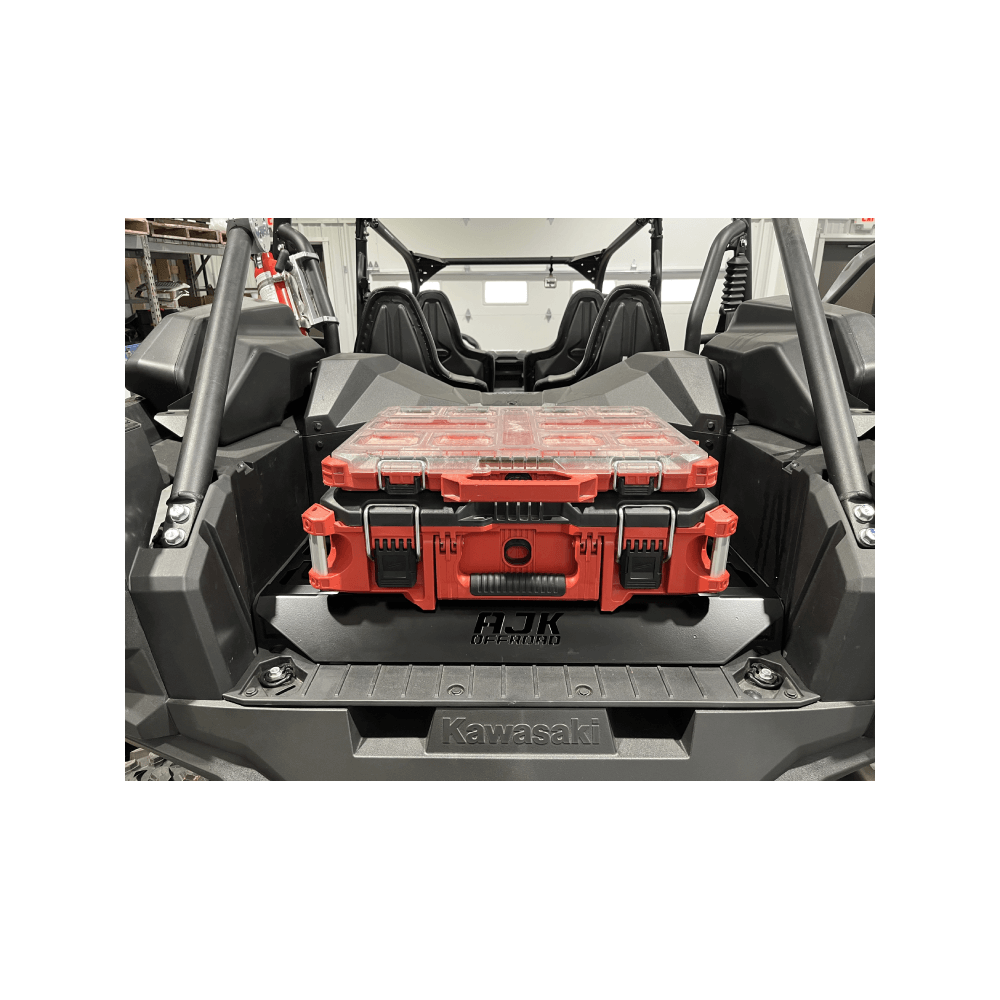 Photo of Kawasaki KRX Packout Mount - Subwoofer Compatible by AJK Offroad - Premium for UTVs / Side by Sides