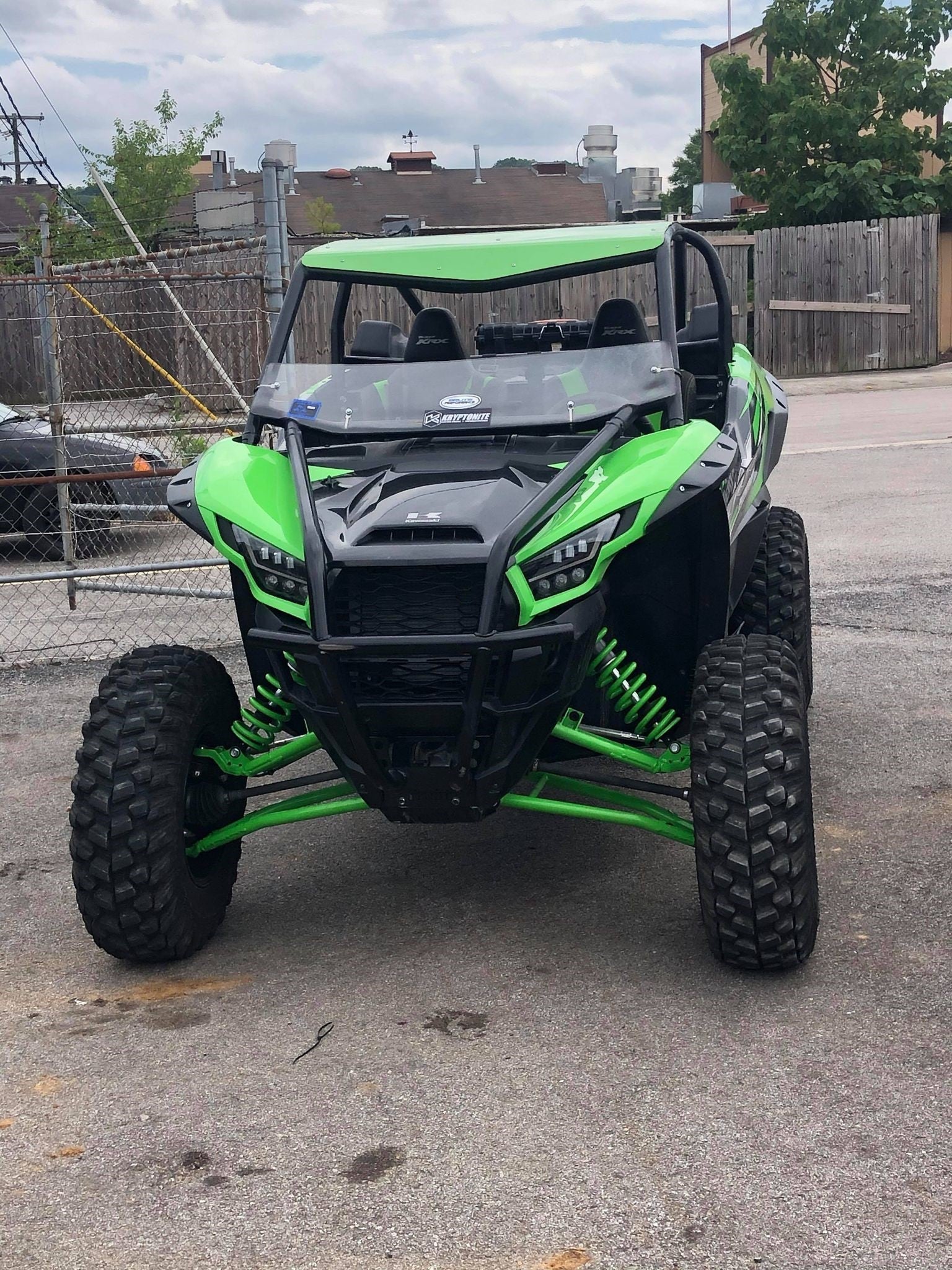 AllThingz UTV Kawasaki KRX 1000 2 Seater Tender Spring Kit - 2-3" Lift + 80% Better Ride (Non Live Valve)