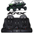 Kawasaki KRX 4 rear bench seat with harnesses