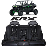 Kawasaki KRX 4 rear bench seat with harnesses