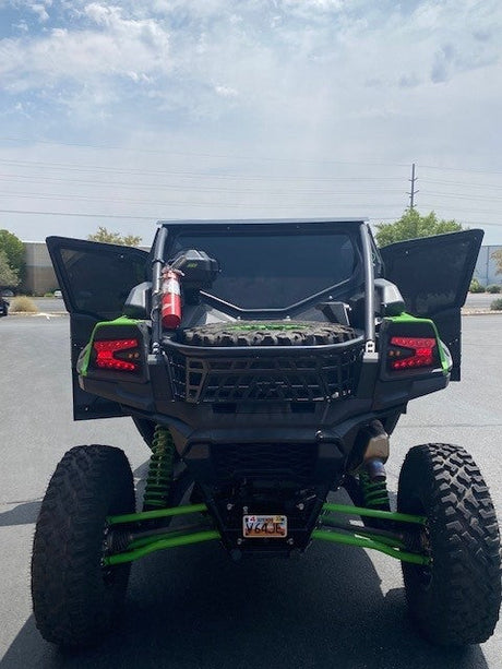Photo of KAWASAKI Teryx KRX 1000 2-SEAT Cab Enclosure "THE VAULT" Upper Side Doors & Panels (Patent Pending) by Dirt Warrior Accessories - Premium VAULT for UTVs / Side by Sides