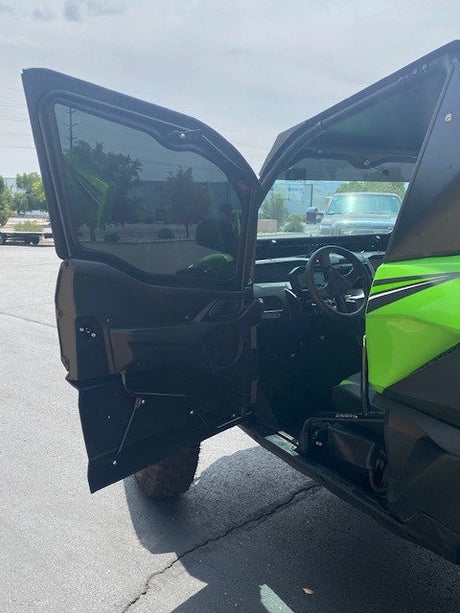 Photo of KAWASAKI Teryx KRX 1000 2-SEAT Cab Enclosure "THE VAULT" Upper Side Doors & Panels (Patent Pending) by Dirt Warrior Accessories - Premium VAULT for UTVs / Side by Sides