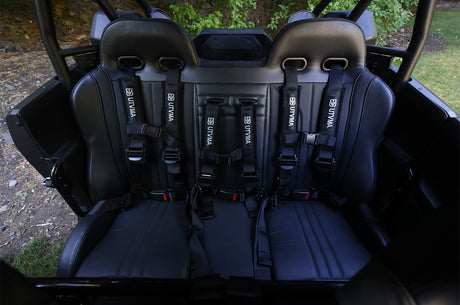 Photo of KRX 4 Rear Bench Seat (2023-2025) W Harnesses by UTV Mountain Accessories - Premium Bench Seat for UTVs / Side by Sides