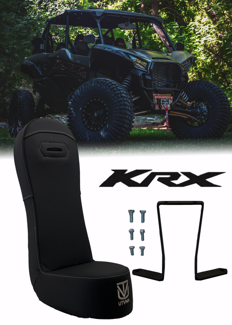 Photo of Kawasaki KRX 4 Rear Bump Seat (2023-2025) by UTV Mountain Accessories - Premium Bump Seat for UTVs / Side by Sides