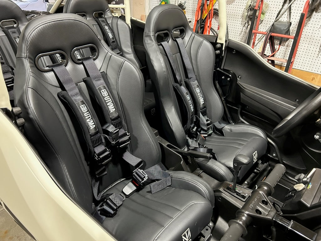 Photo of "Weekender" Series Pair of Front Suspension Bucket Seats KRX 2 or 4 Seater (2020-2025) by UTV Mountain Accessories - Premium for UTVs / Side by Sides