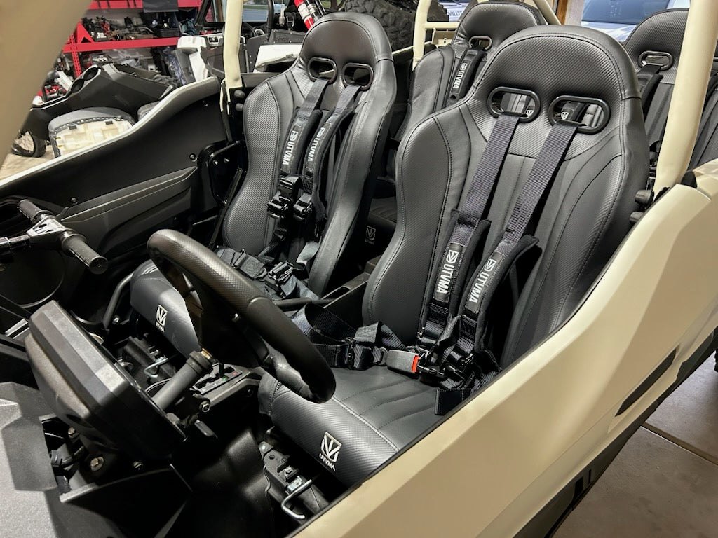 Photo of "Weekender" Series Pair of Front Suspension Bucket Seats KRX 2 or 4 Seater (2020-2025) by UTV Mountain Accessories - Premium for UTVs / Side by Sides