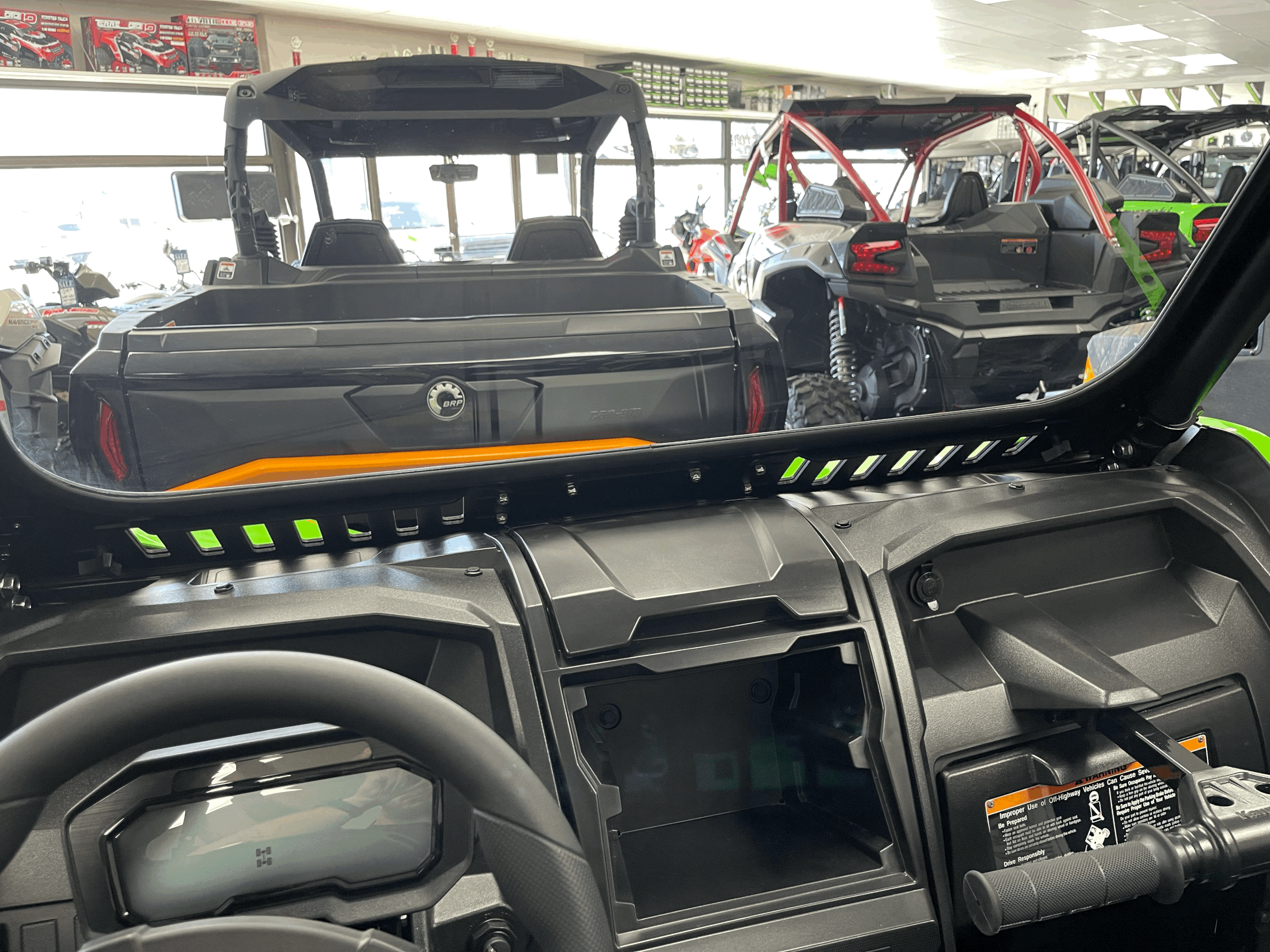 Photo of Kawasaki KRX Windshield by Alpha Windshields - Premium for UTVs / Side by Sides
