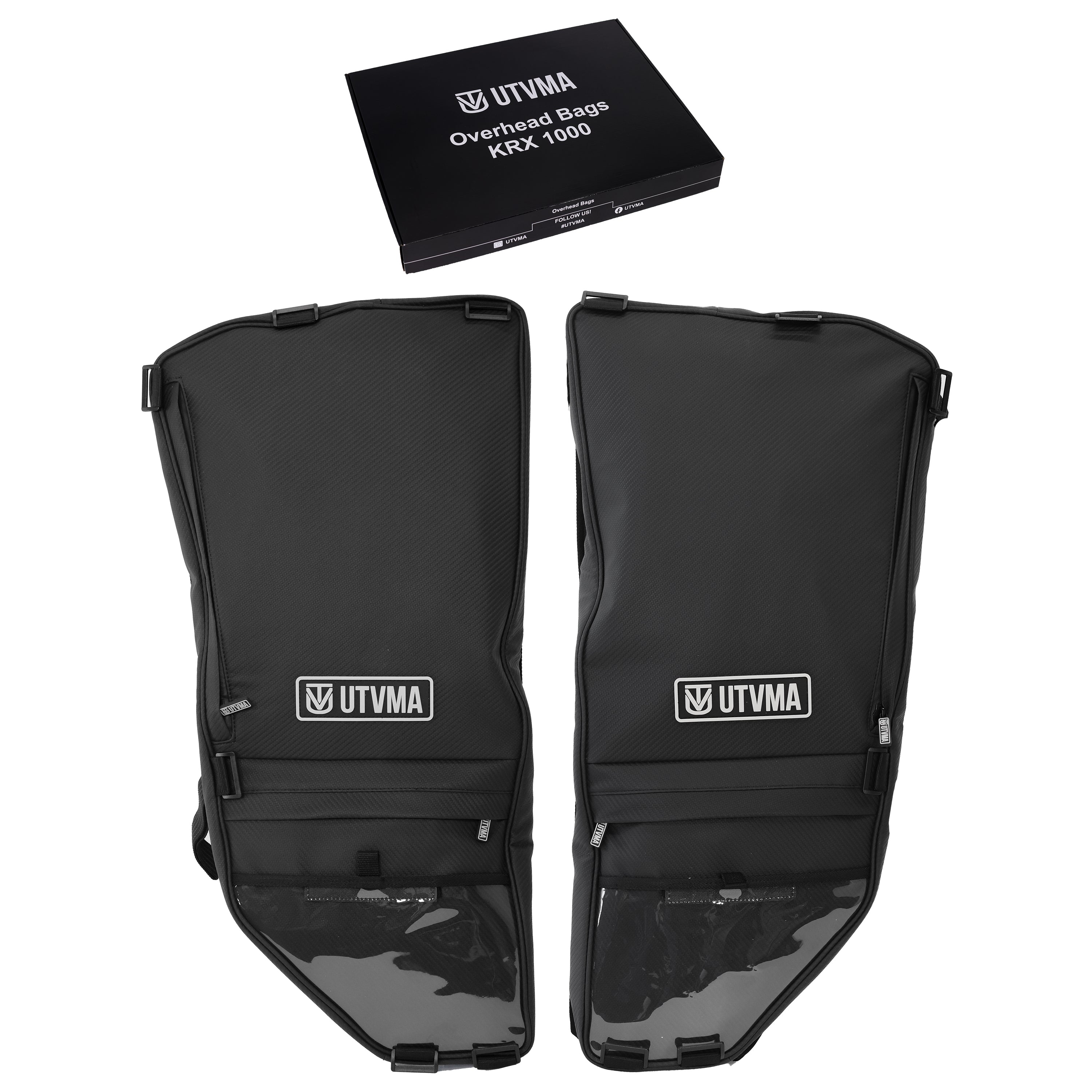 Photo of Kawasaki KRX 2/4 Seater Roof Bag (2020-2025) by UTV Mountain Accessories - Premium Roof Bag for UTVs / Side by Sides