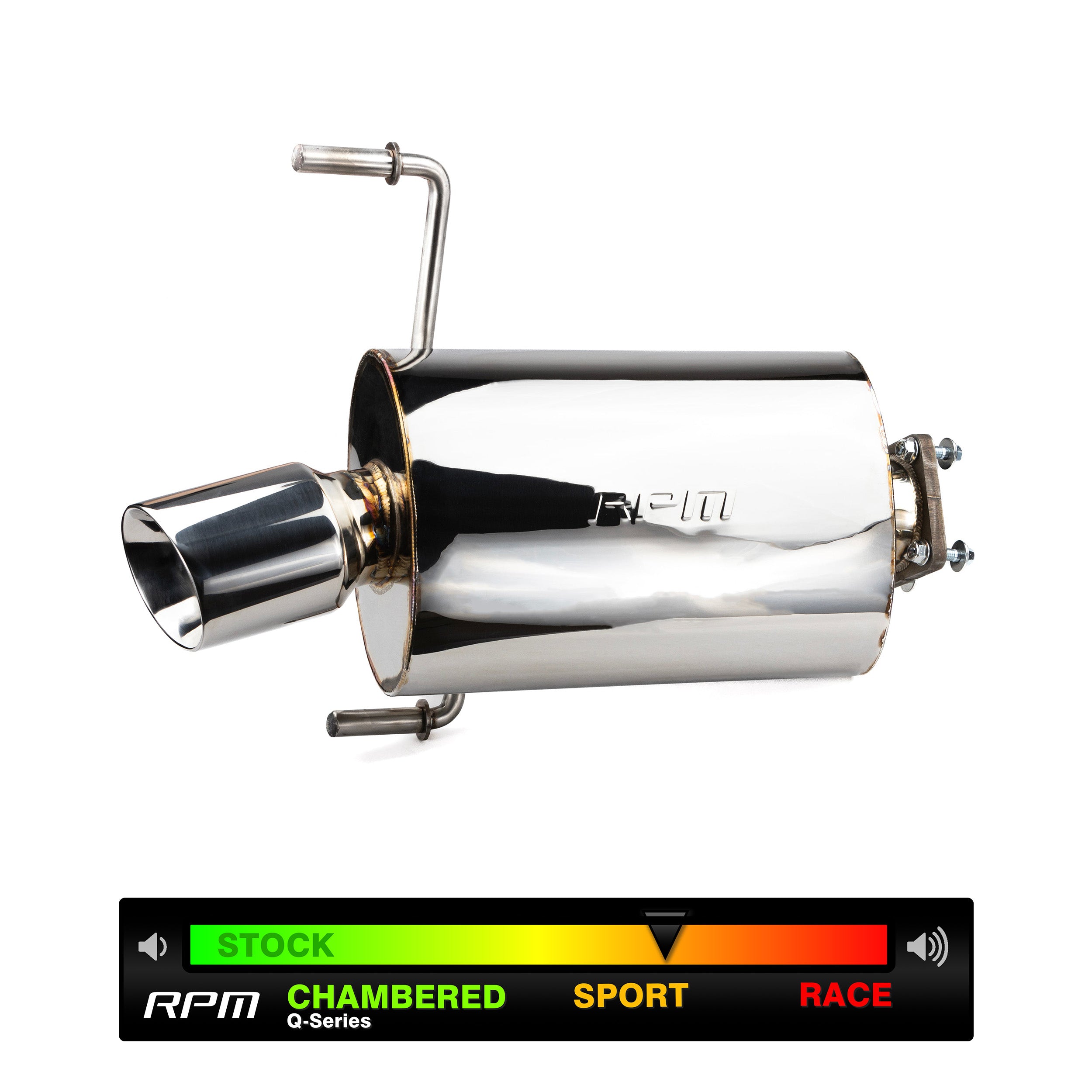 Photo of RPM SXS RPM Teryx KRX 1000 Catless Slip On Sport Muffler KRF1000 by RPM SXS - Premium for UTVs / Side by Sides
