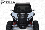 Photo of Black Vented KRX Full Glass Windshield with Wiper by UTVZILLA - Premium for UTVs / Side by Sides