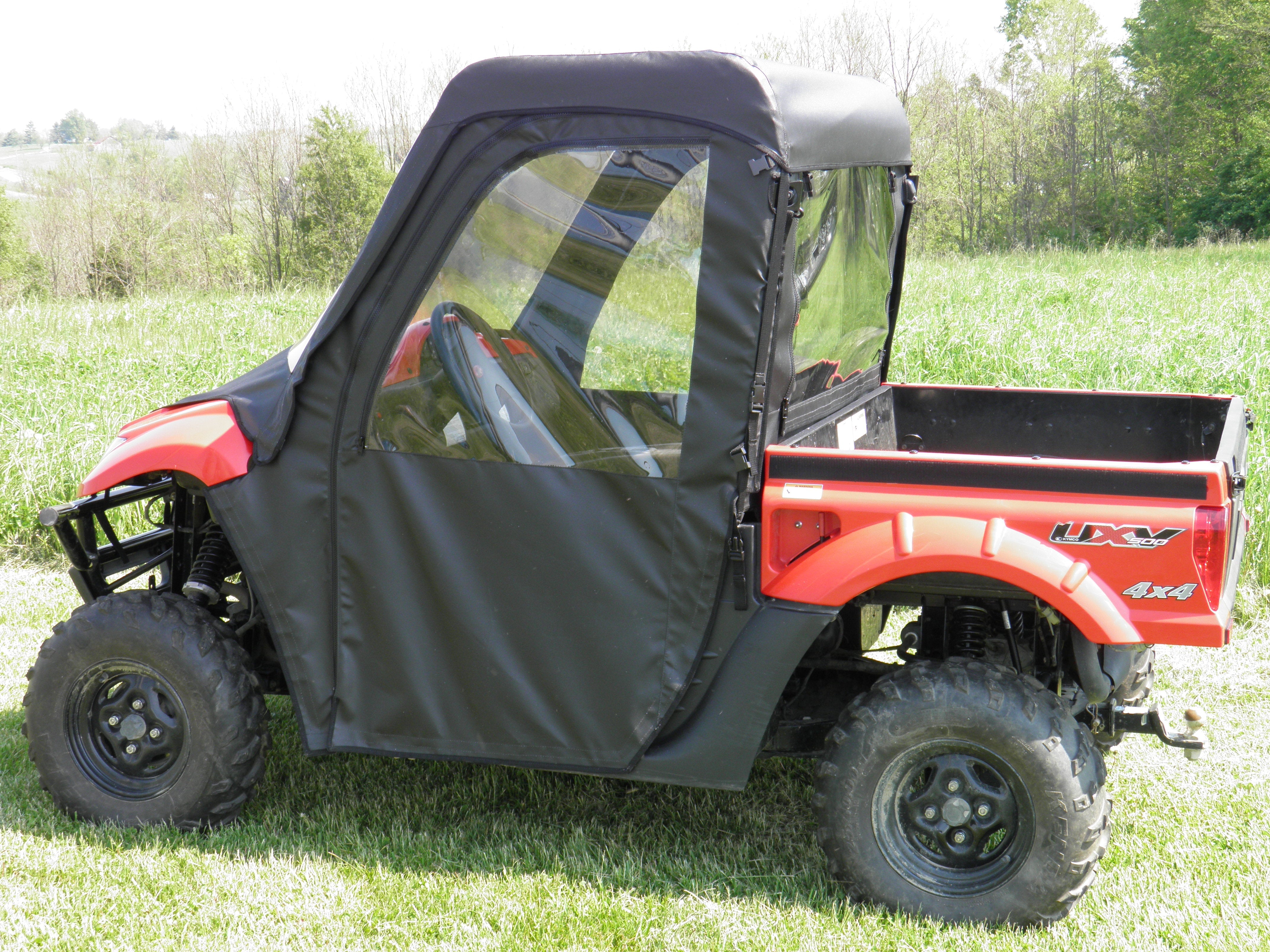 Photo of Kymco 500 - Full Cab Enclosure with Vinyl Windshield by 3 Star UTV - Premium Enclosures for UTVs / Side by Sides