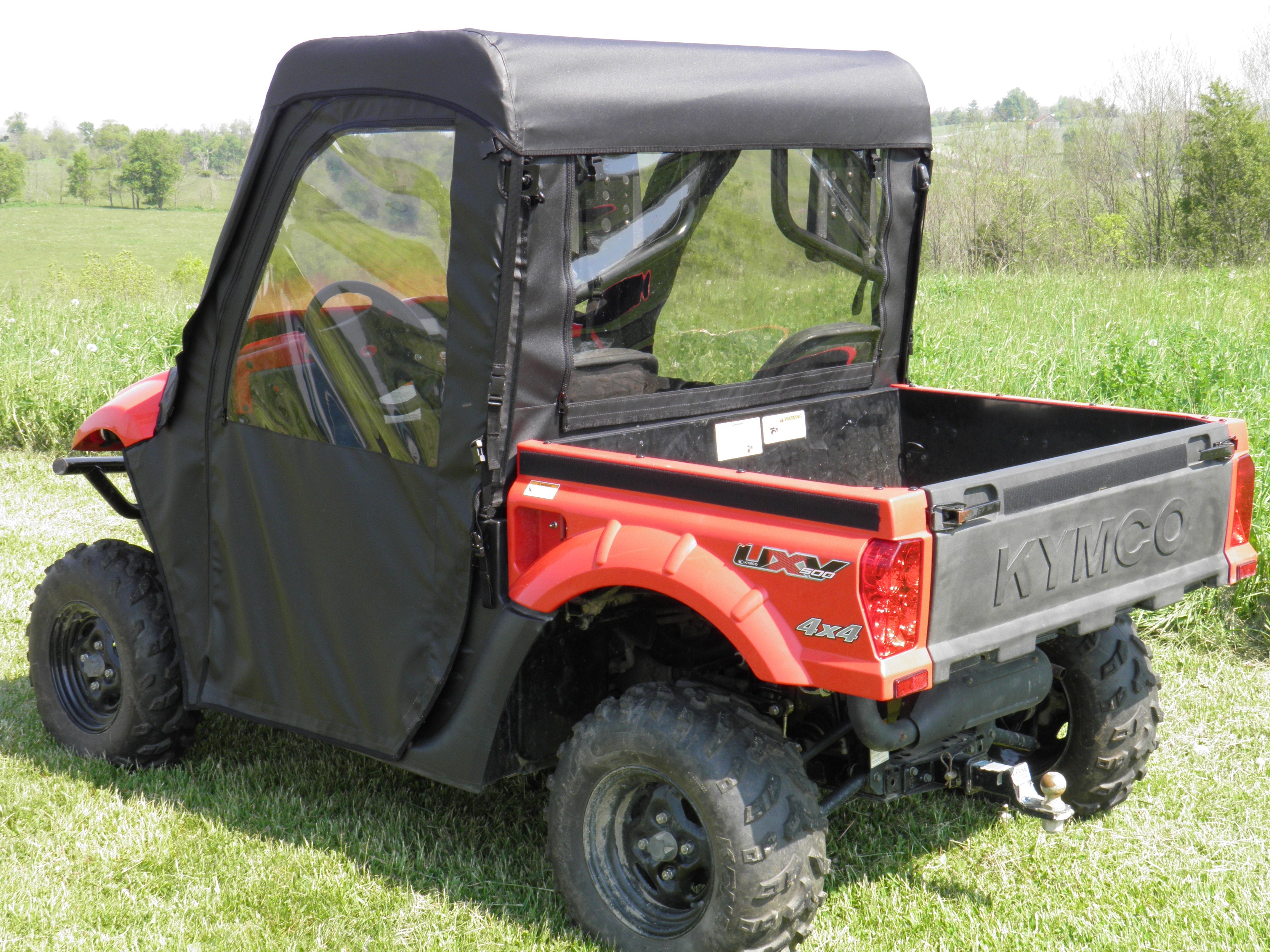 Photo of Kymco 500 - Full Cab Enclosure for Hard Windshield by 3 Star UTV - Premium Enclosures for UTVs / Side by Sides