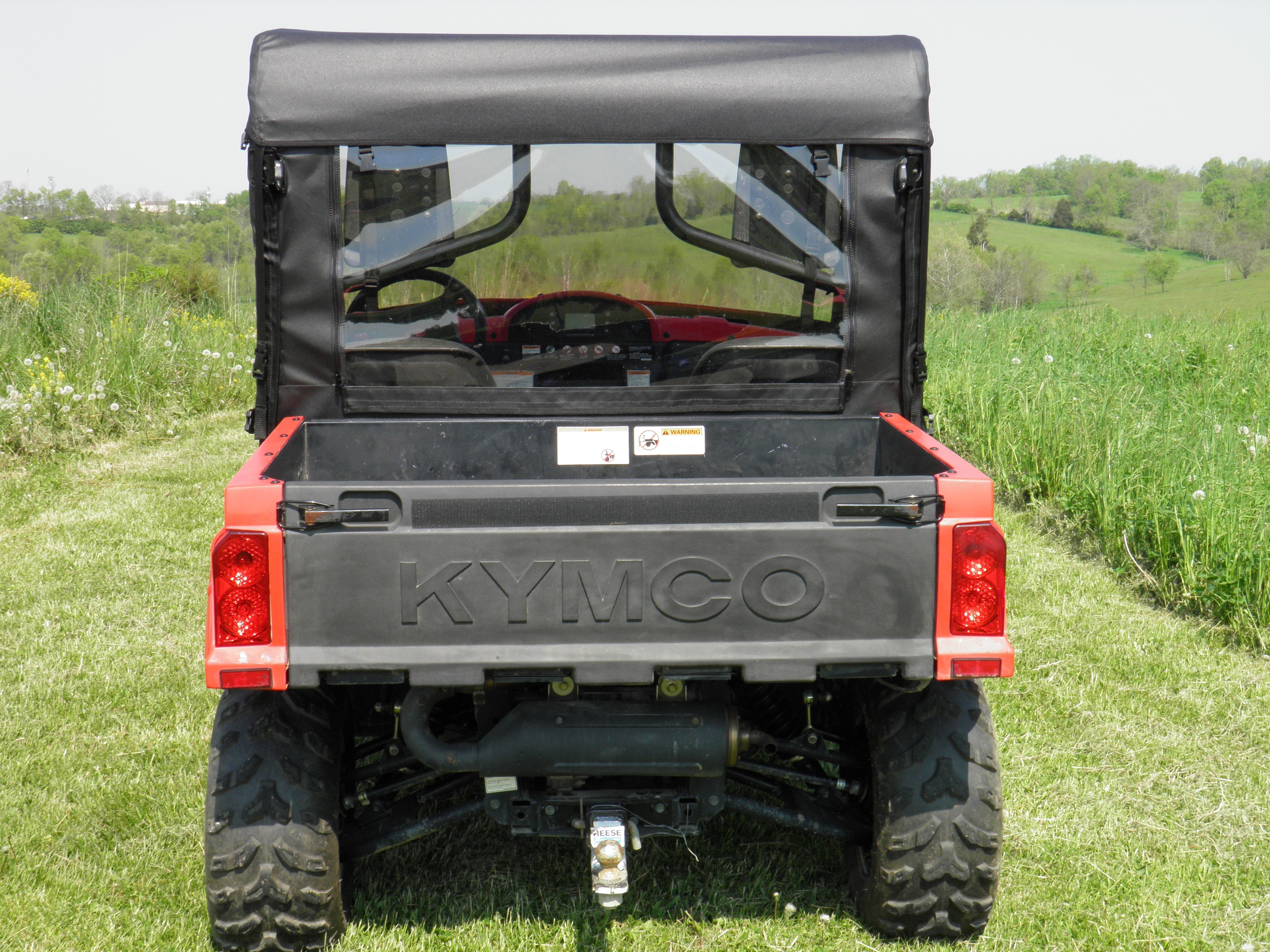 Photo of Kymco 500 - Full Cab Enclosure for Hard Windshield by 3 Star UTV - Premium Enclosures for UTVs / Side by Sides