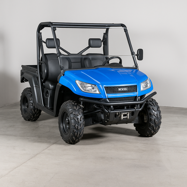 Photo of TK00983 2014+ KYMCO 450 HALF UTV WINDSHIELD - SCRATCH RESISTANT 3/16” by TerraRider UTV Windshields & Accessories - Premium for UTVs / Side by Sides