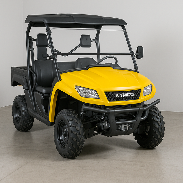 Photo of TK00687 2014-2017 KYMCO 500/700 (EXCLUDES 2018 + 700i) TILTING UTV WINDSHIELD - STANDARD 3/16" - FOR FACTORY HARD TOP by TerraRider UTV Windshields & Accessories - Premium for UTVs / Side by Sides