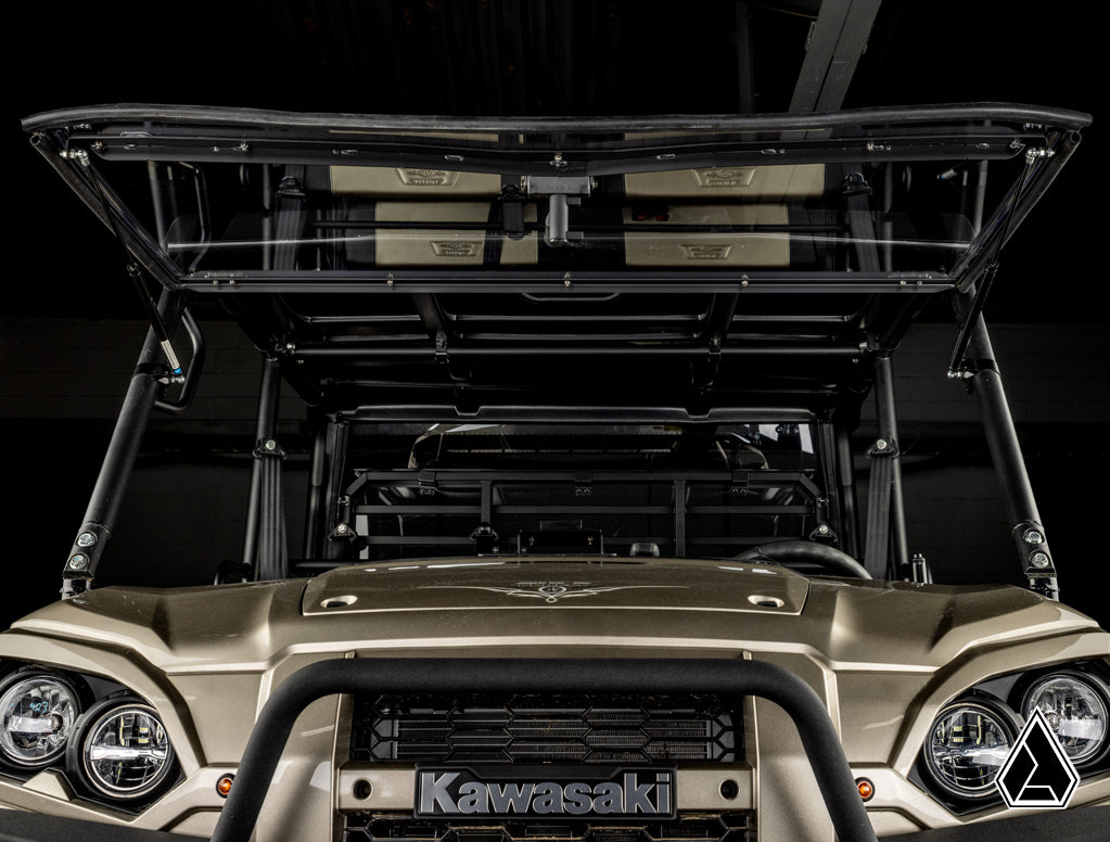Kawasaki Mule PRO Flip Windshield — product detail 3
