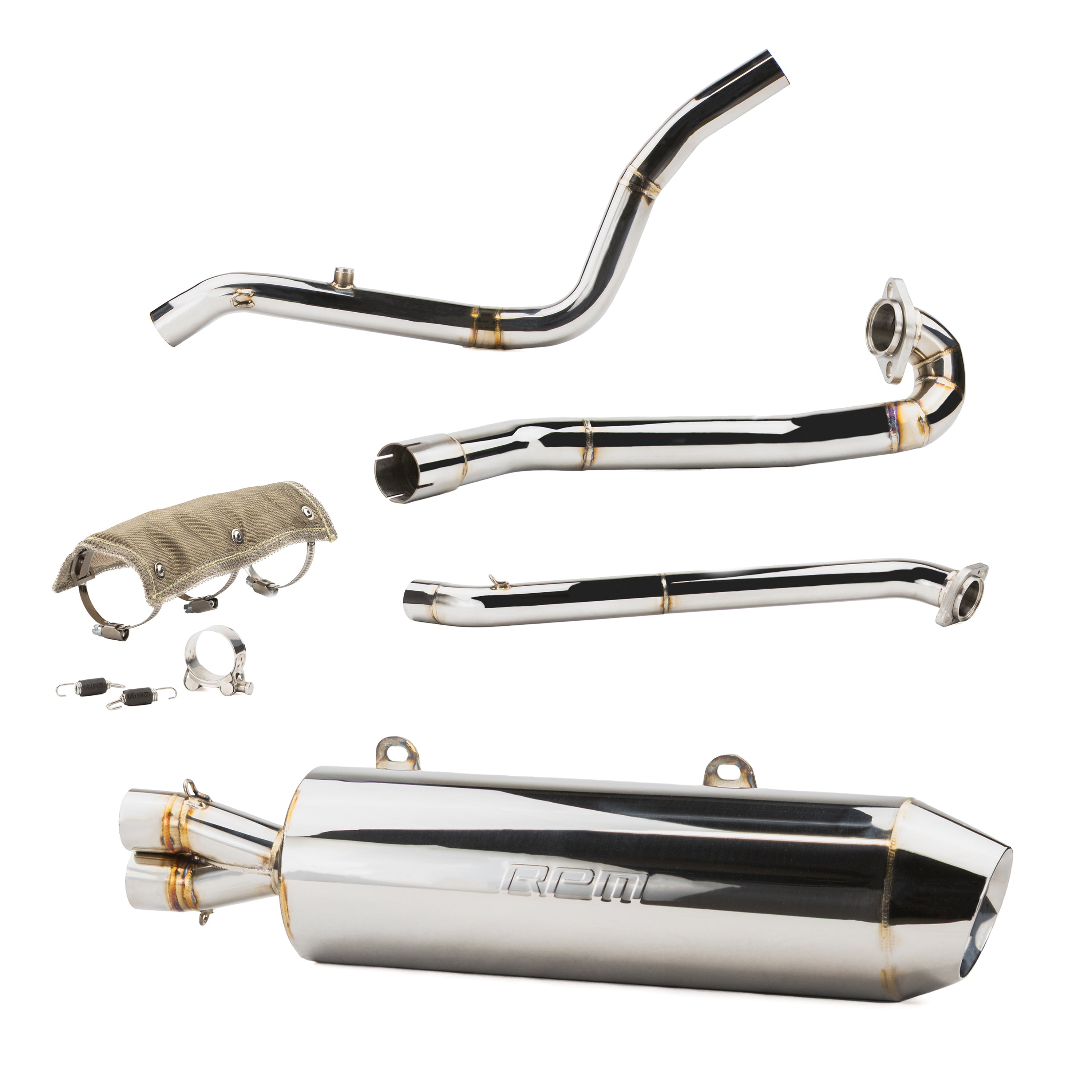 Photo of RPM SXS RPM Kawasaki Brute Force 750 2015-2025 FULL Stainless Exhaust by RPM SXS - Premium for UTVs / Side by Sides