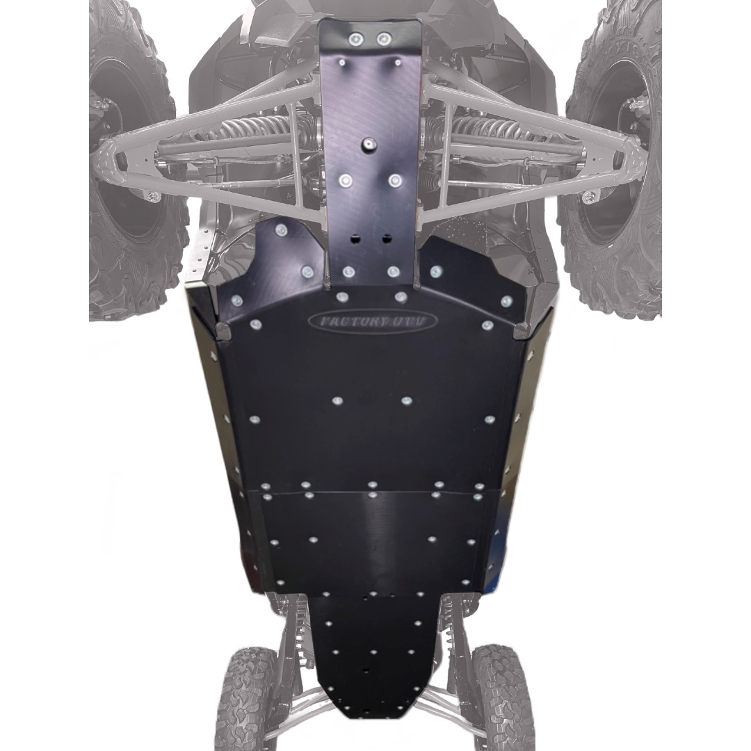 Photo of Kawasaki Teryx KRX 4 1000 UHMW Skid Plate and Rock Sliders by Factory UTV - Premium Skid Plates for UTVs / Side by Sides