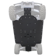 Photo of Kawasaki Mule Pro UHMW Skid Plate with Rock Sliders by Factory UTV - Premium Skid Plates for UTVs / Side by Sides
