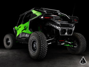 2026+ Kawasaki Teryx H2 Aluminum Rear Bumper rear view installed — Assault Industries