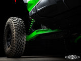 HCR high-clearance rear trailing arm installed on a Kawasaki Teryx H2