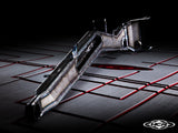 Raw HCR Kawasaki Teryx H2 trailing arm inner construction detail