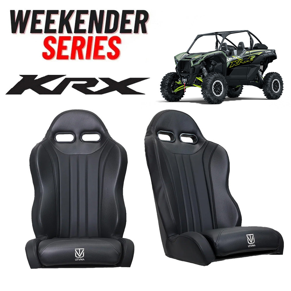 Photo of "Weekender" Series Pair of Front Suspension Bucket Seats KRX 2 or 4 Seater (2020-2025) by UTV Mountain Accessories - Premium for UTVs / Side by Sides