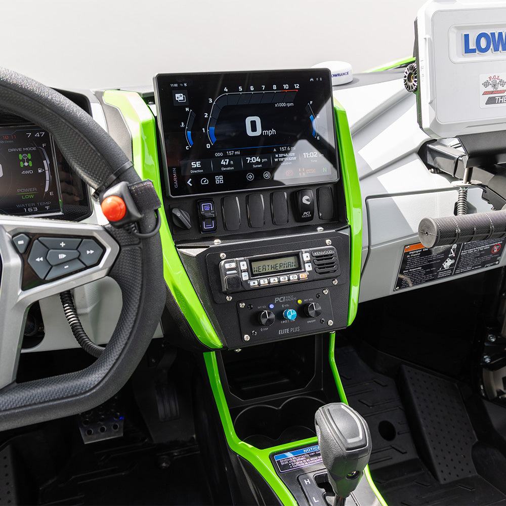 Kawasaki Teryx H2 Radio and Intercom Bracket