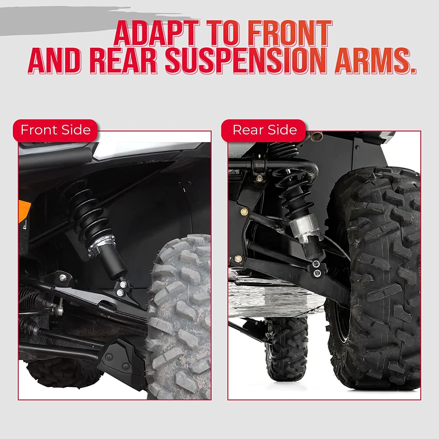 Photo of Lift Kit 2'' Fit Can Am Defender HD5/ HD8/ HD10/ XMR 500 800 100 by Kemimoto - Premium for UTVs / Side by Sides