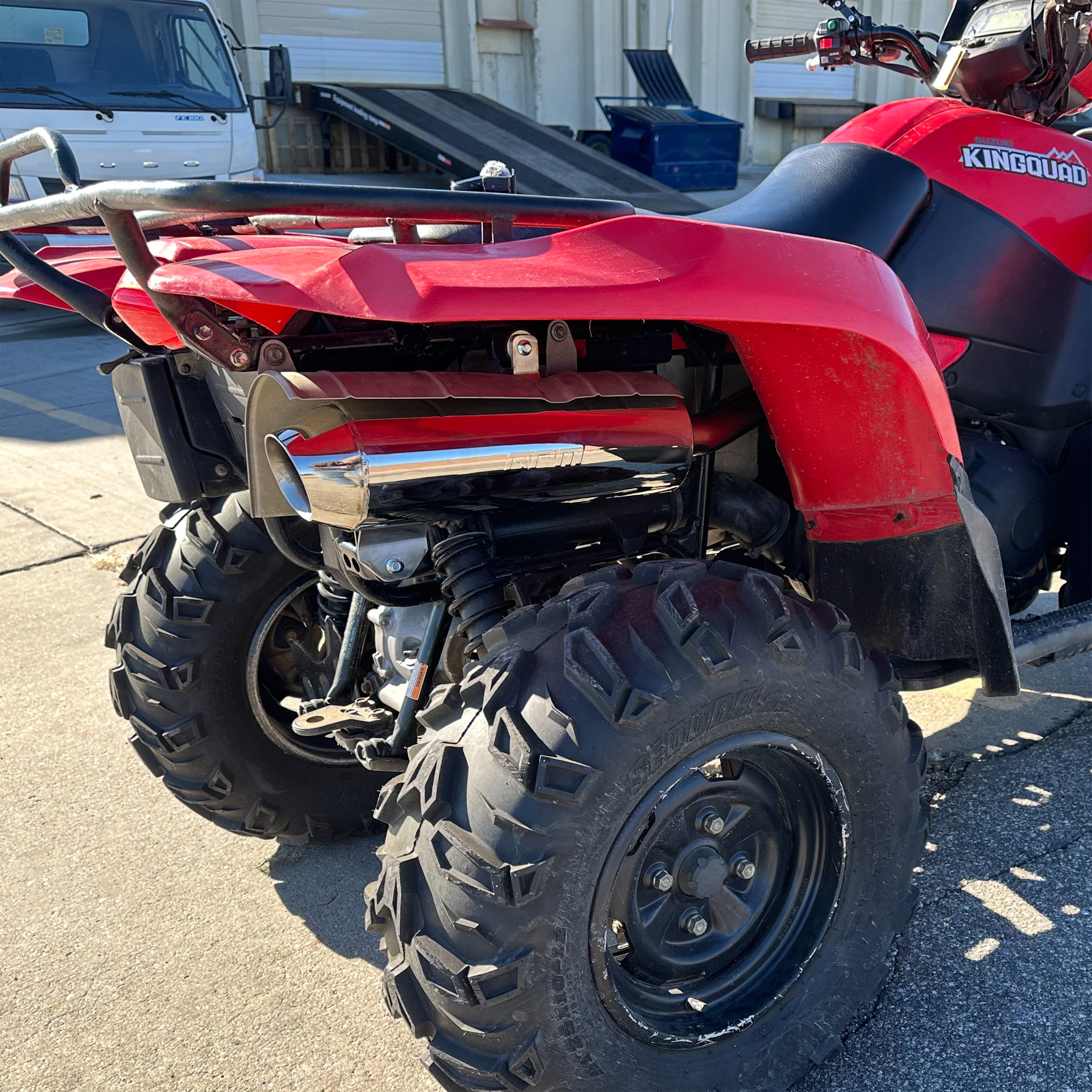 Photo of RPM SXS RPM Suzuki King Quad 750 Sport Slip-On Muffler by RPM SXS - Premium for UTVs / Side by Sides