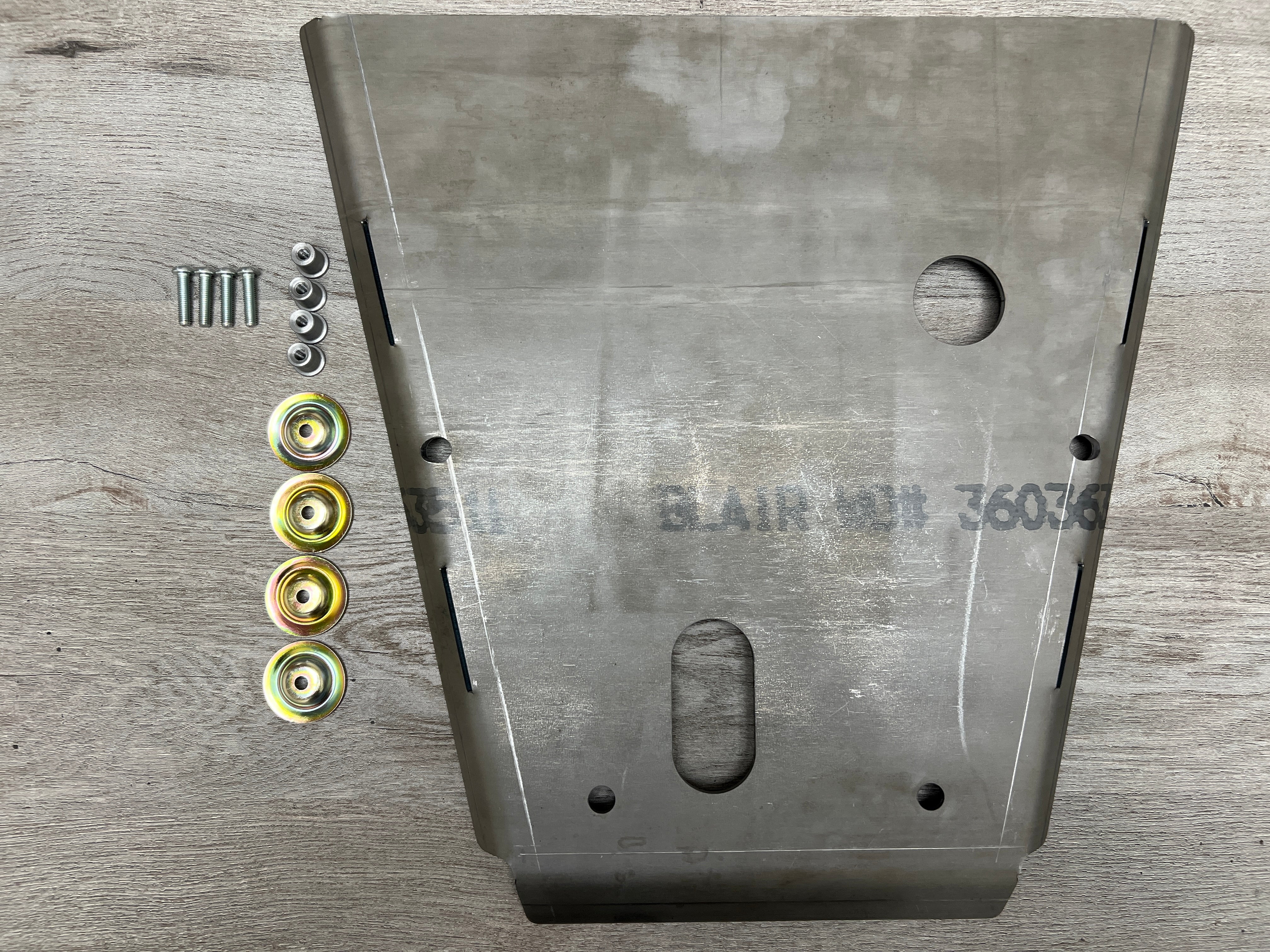 CAN AM MAVERICK R 2 SEAT REAR SKID/GUSSET PLATE