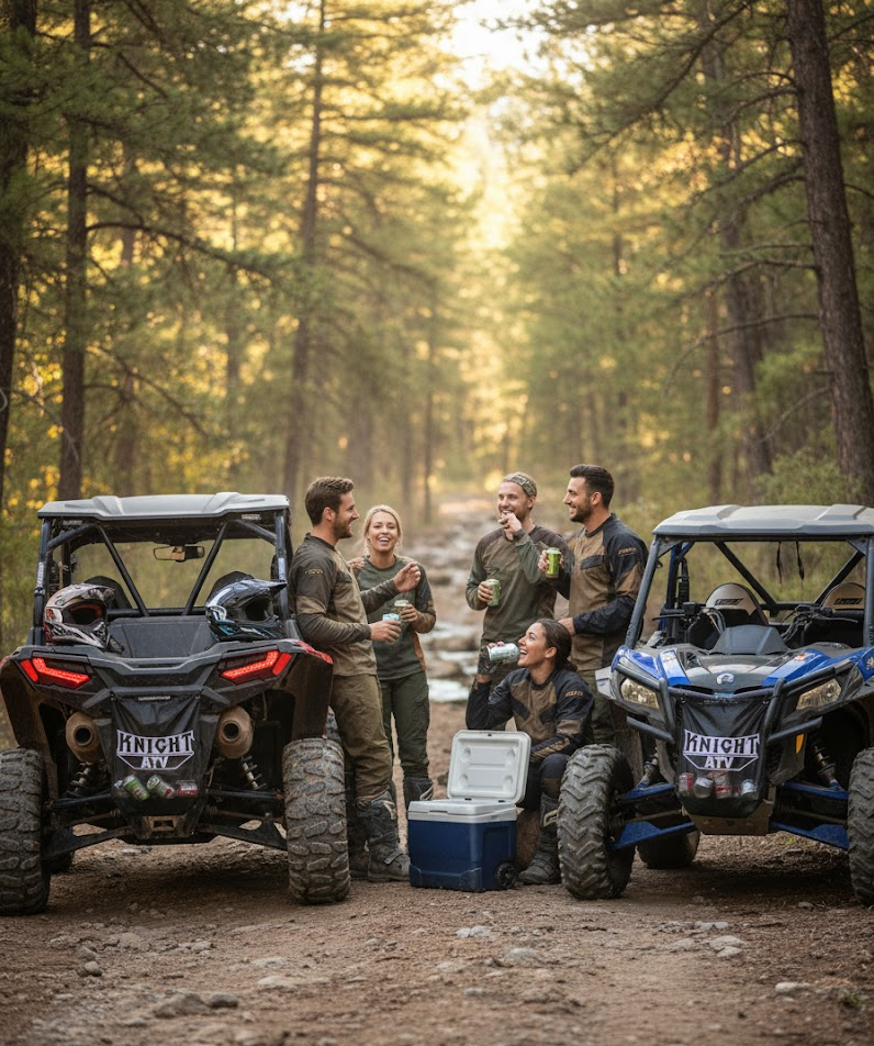 Photo of UTV ATV Mesh Trash Garbage Bag by Knight ATV - Premium for UTVs / Side by Sides