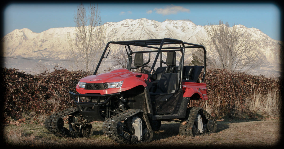 Photo of Kymco UXV 700 Backseat and Roll Cage (2014-2021) by UTV Mountain Accessories - Premium Roll Cages for UTVs / Side by Sides