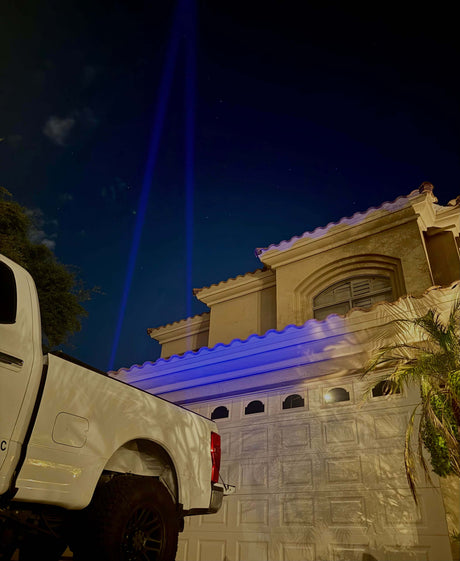 Photo of RGB Lunar Laser Whips Kit by Marshin Whips - Premium for UTVs / Side by Sides