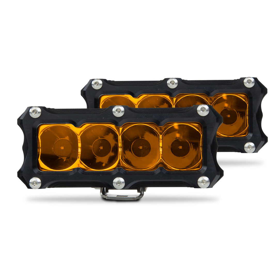 Photo of BA-4 Amber LED Pod Light - 2 Pack by Heretic Studio Dealer Portal - Premium Light Bar for UTVs / Side by Sides