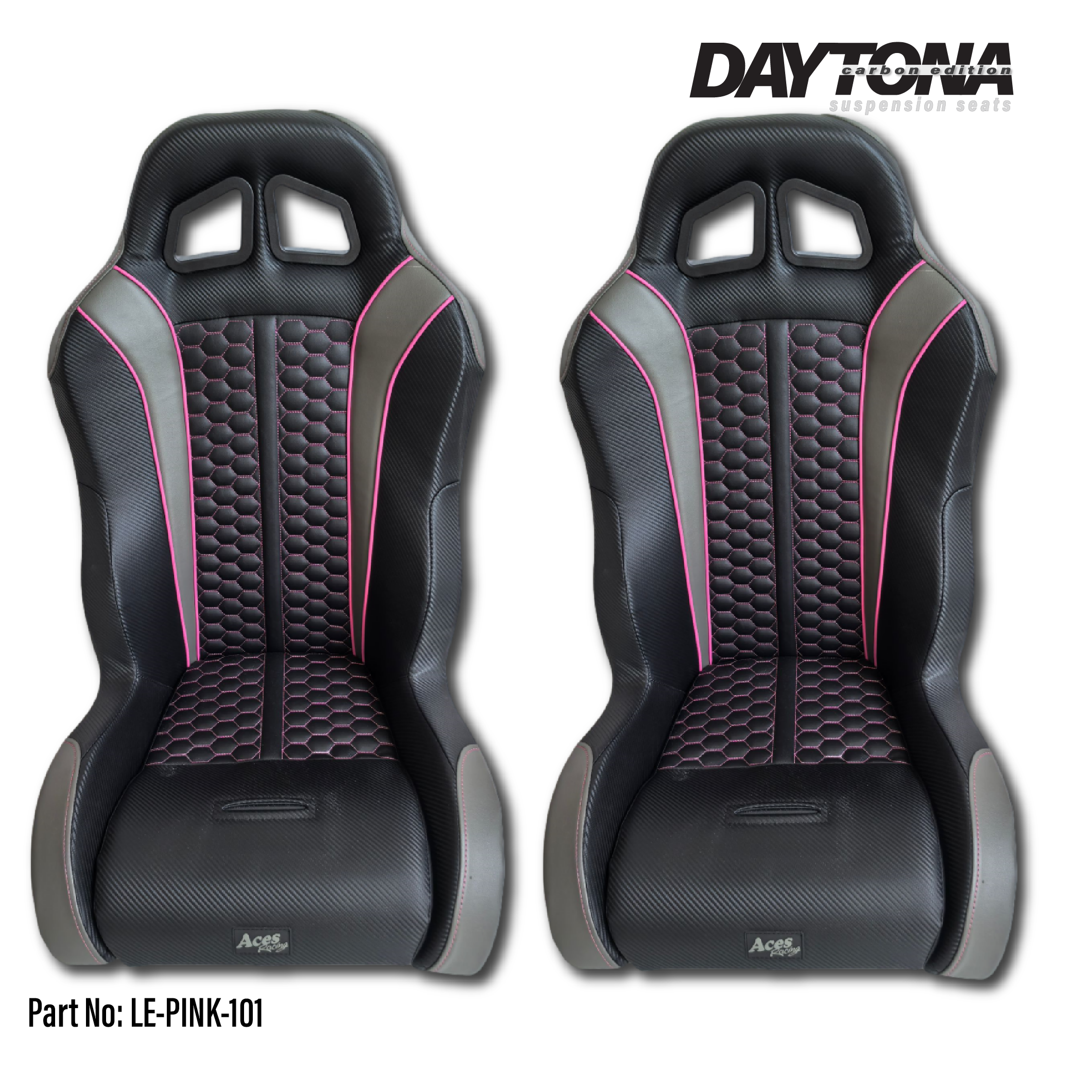 Photo of Aces Racing - Limited Edition - Pink Daytona 101 by Aces Racing - Premium for UTVs / Side by Sides