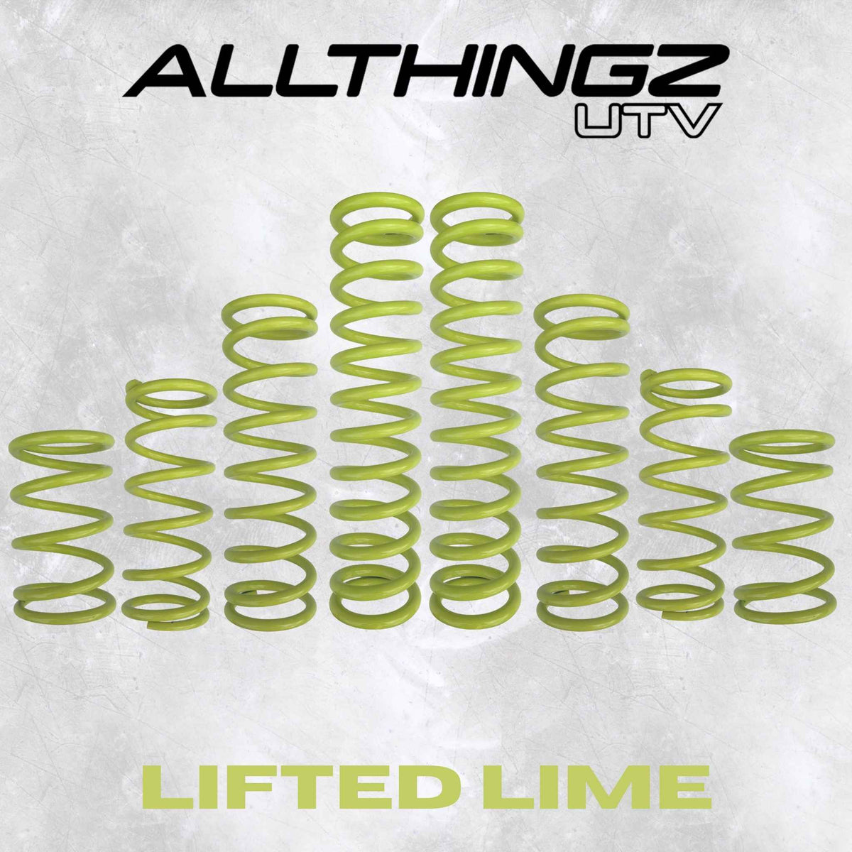 Polaris RZR XP 1000 2 Seater Dual Rate Spring Kit - 80% Better Ride + 2-3" Lift (2024+)