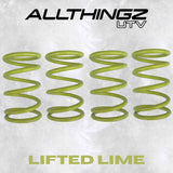 AllThingz UTV Polaris RZR Pro R 4 Seater Tender Spring Kit - 2-3" Lift + 80% Better Ride (Fox Shocks)