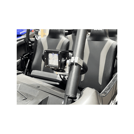 Photo of Adjustable Light Bar Clamp by AJK Offroad - Premium for UTVs / Side by Sides