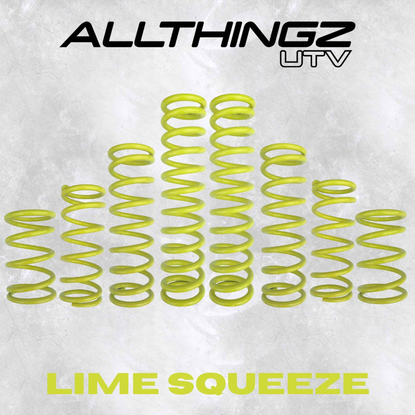 Polaris RZR XP 1000 2 Seater Dual Rate Spring Kit - 80% Better Ride + 2-3" Lift (2024+)