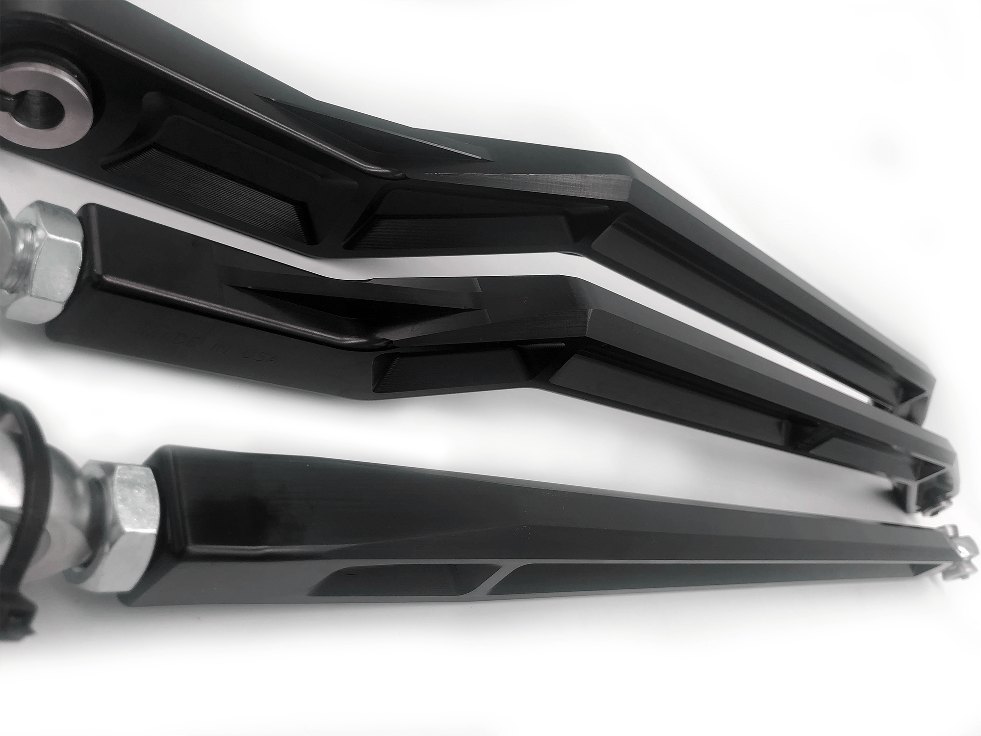 Photo of Can-Am Maverick X3 High Clearance Radius Rods (72in / 6 pc) by LM-UTV - Premium Radius Rods for UTVs / Side by Sides