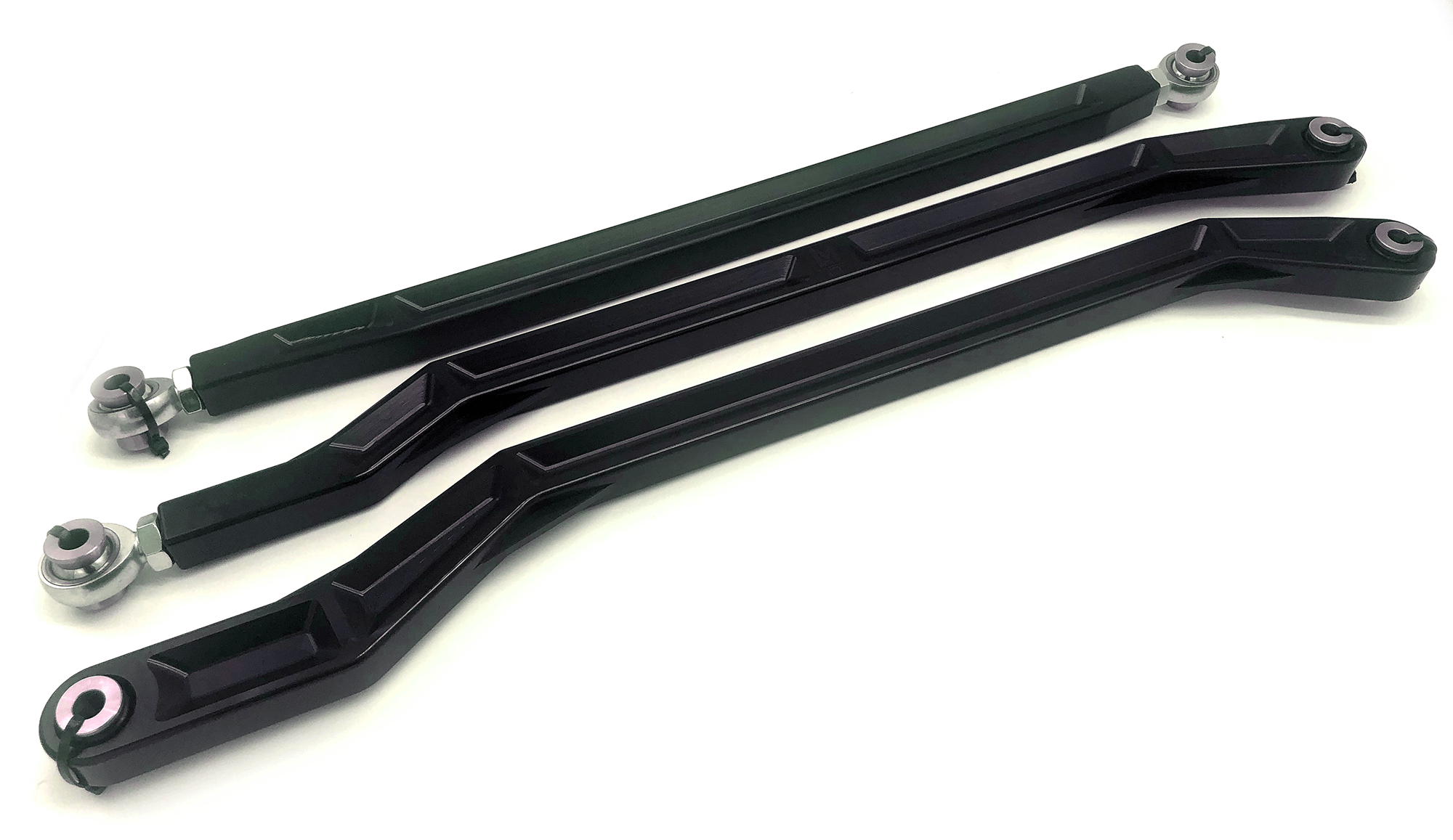 Photo of Can-Am Maverick X3 High Clearance Radius Rods (72in / 6 pc) by LM-UTV - Premium Radius Rods for UTVs / Side by Sides