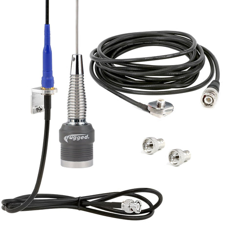Photo of Long Track Antenna Upgrade Kit for Rugged V3 / RH5R Handheld Radio by Rugged Radios - Premium for UTVs / Side by Sides