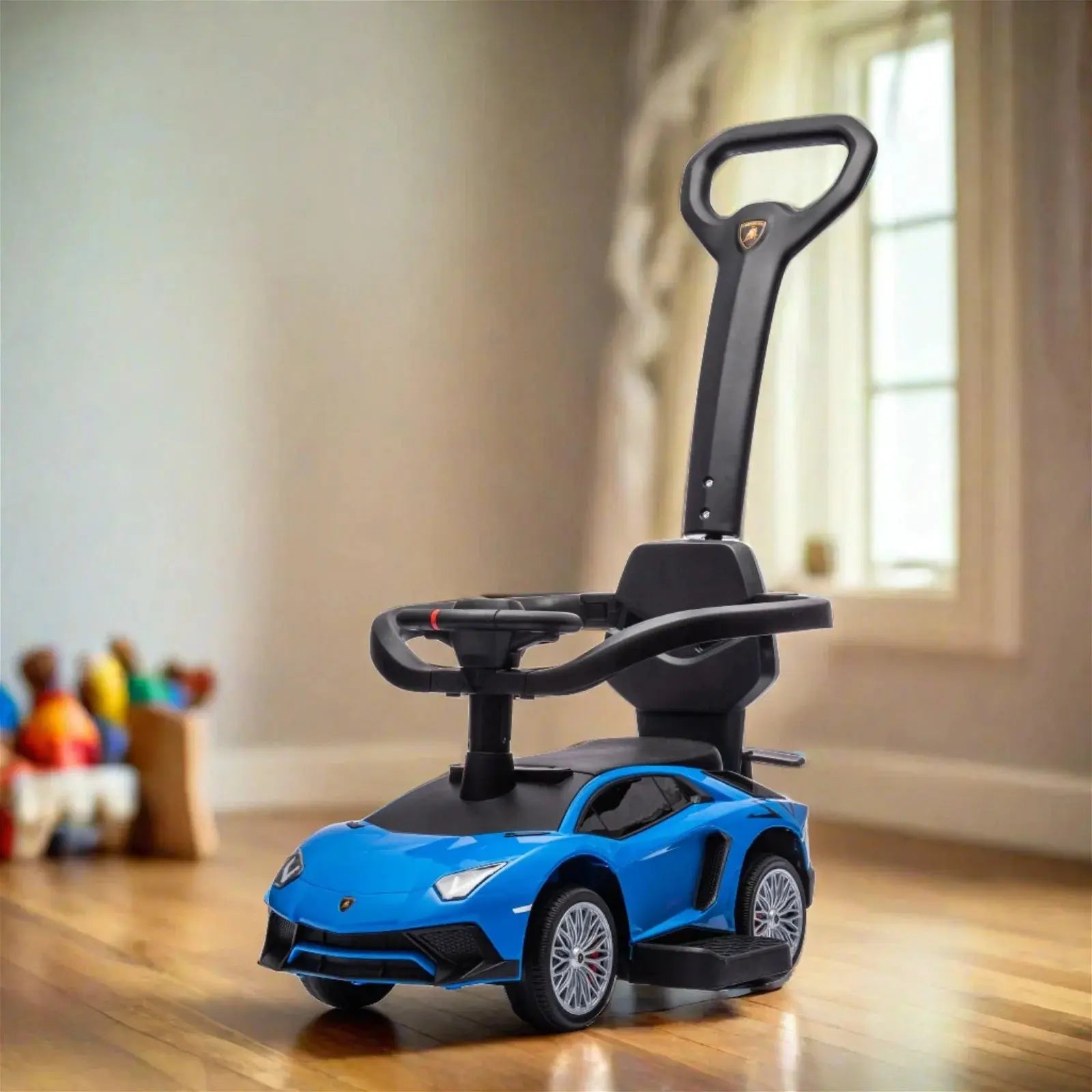 Photo of Lamborghini 3-in-1 Kids Push Ride On Toy Car by Freddo Toys - Premium Toys for UTVs / Side by Sides