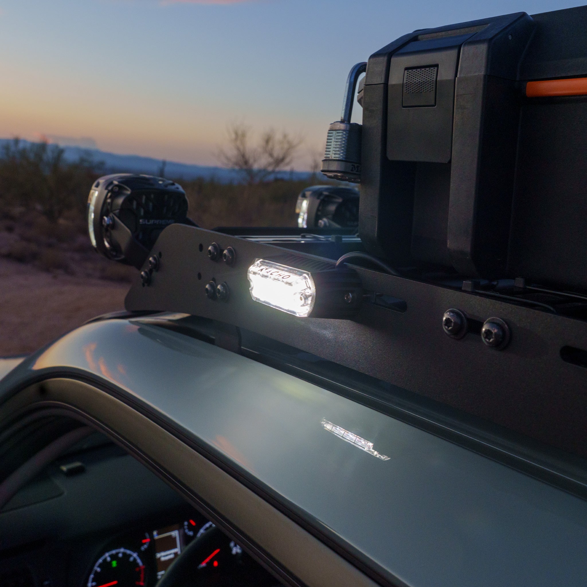 Photo of NANO Mount - Pair by Nacho Offroad Lighting - Premium for UTVs / Side by Sides